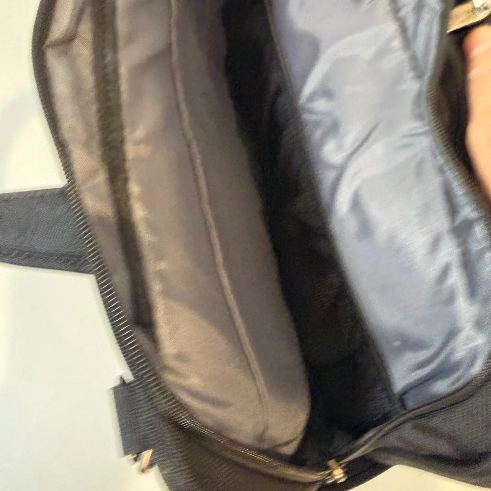Black Men's Laptop Messenger Bag‎